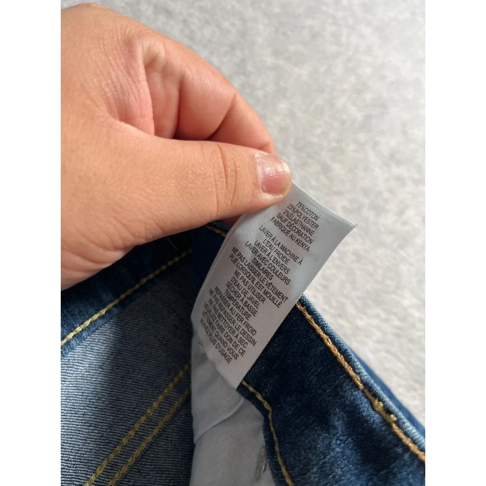 Levi's 505 Jeans Boys 16 Blue‎ Denim Stretch Everyday Wear Regular Tapered Leg